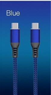 BULLET - USB C - USB C, kabel szybkiego ładowania 60W PD i transfer danych