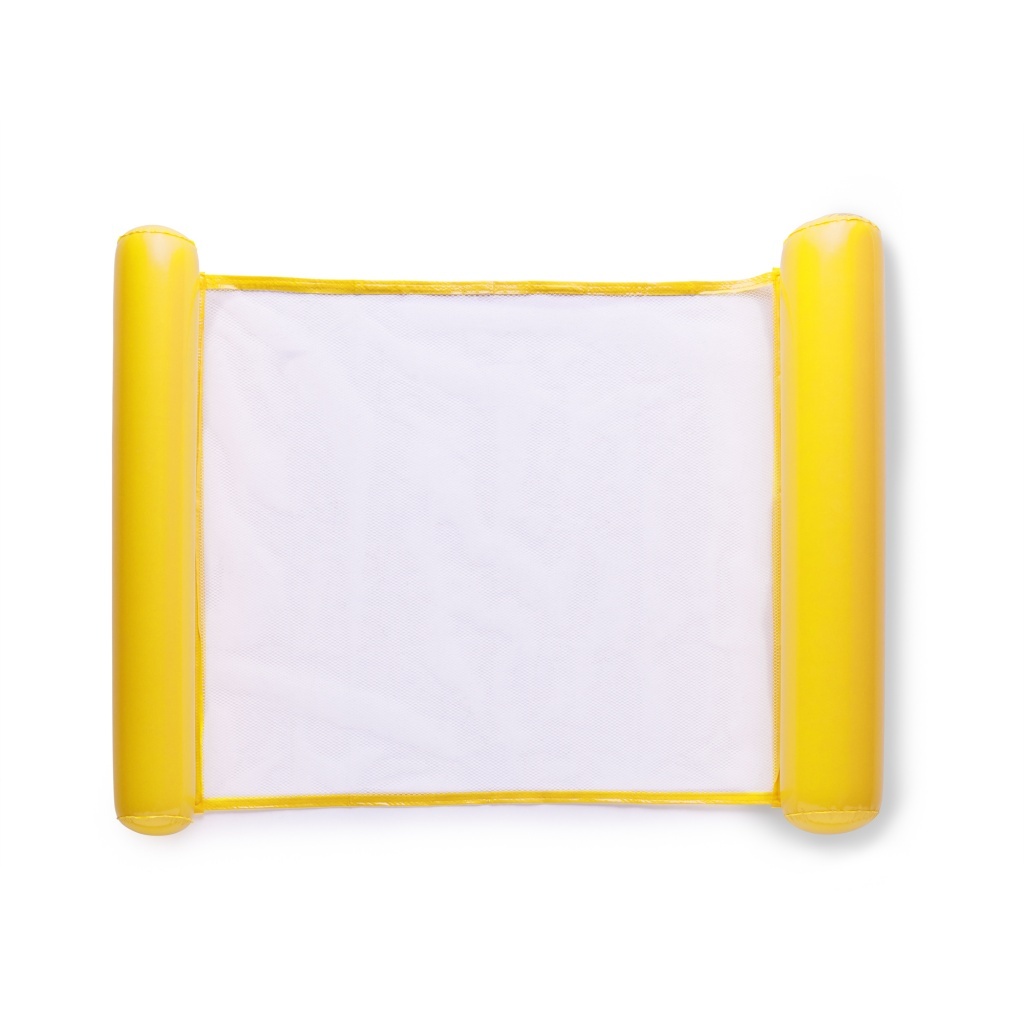 LANAI - Dmuchany hamak wodny/materac z siatką i nadmuchiwanymi końcami