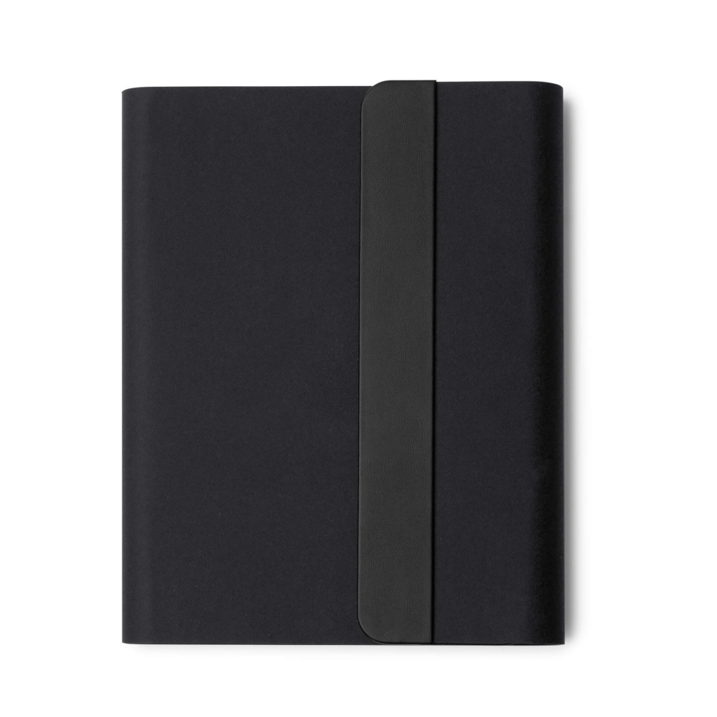 SABIX - Wielofunkcyjna teczka z RPET z wbudowanym powerbankiem bezprzewodowym.