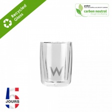 Doble wall - Szklanka z podwójnymi ściankami, 80ml.