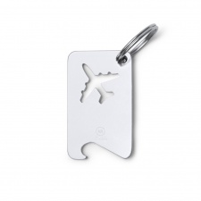 FLAPIK - Brelok z otwieraczem z wzorem samolotu