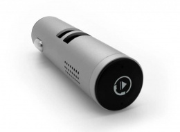 TALKY - Ładowarka USB z zestawem słuchawkowym Bluetooth i młotkiem bezpieczeństwa