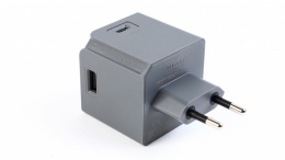 USBCube original PD GaN 65W EU - 4 portowa ładowarka USB A + C